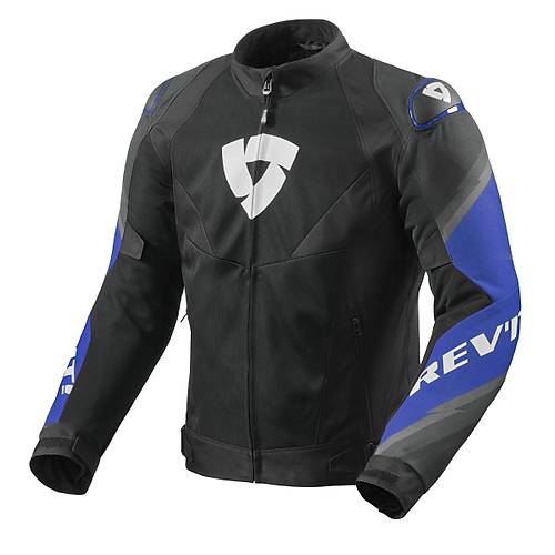 Revit  Fortuna A�r Siyah-Mavi Yazl�k Motosiklet Montu