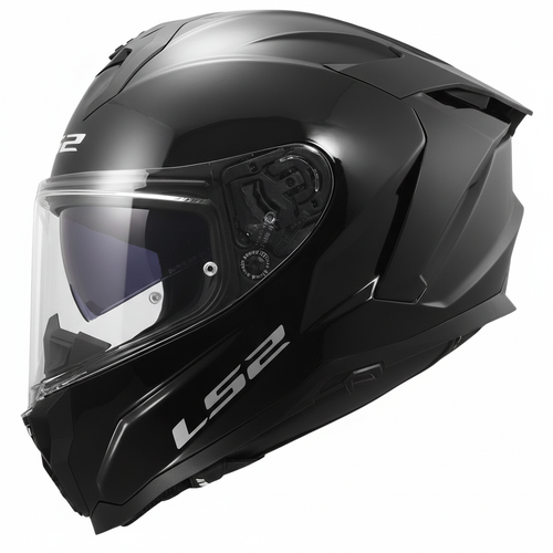 LS2 Challenger 2  Siyah Kapal� Motosiklet Kask�