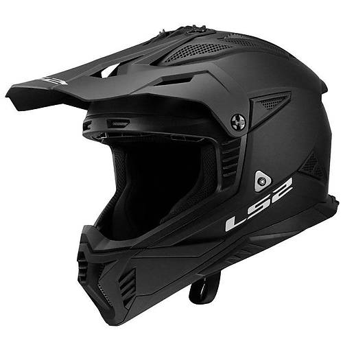 LS2 Fast 2 Kross Kask (Mat Siyah)