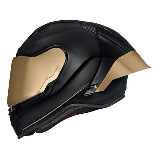 NEXX X.R3R GOLDEN EDITION KARBON MAT SYAH-SARI KASK