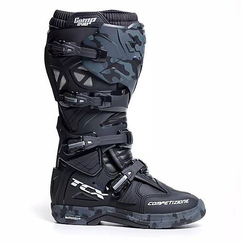 TCX Comp Evo 2 Michelin izme (Siyah-Camo)