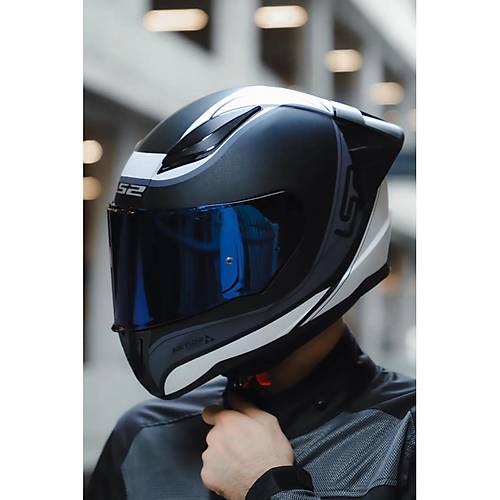 LS2 RAPID 2 RACE DEEPER FULLFACE MOTOSKLET KASKI MAV CAMLI