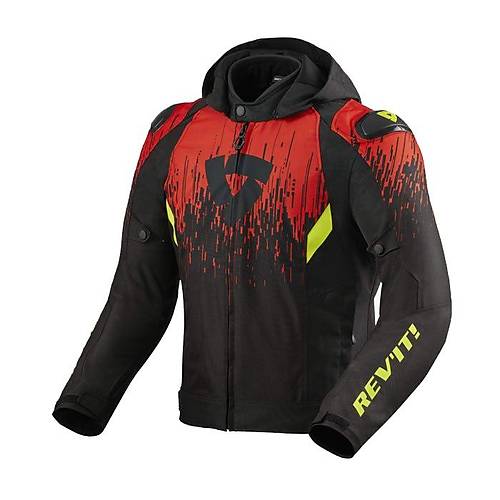 Revt Quantum 2 H2O 4 Mevsim Motosiklet Montu Siyah - Krmz