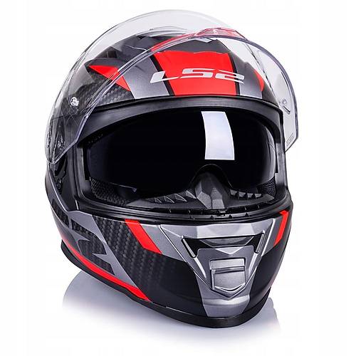 LS2 Storm 2 Racer Kapal Motosiklet Kask Mat Ttanum-Neon Turuncu