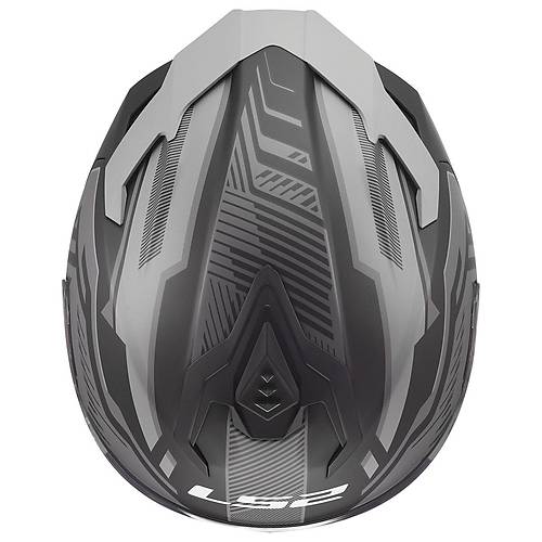 LS2 Challenger 2 Drav�x Mat Gri Kapal� Motosiklet Kask�