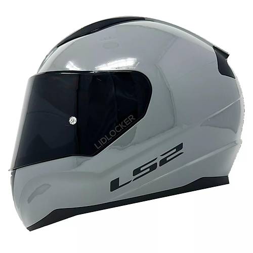 LS2 Rapd 2 Nardo Gri Fullface Motosiklet Kask Siyah Caml