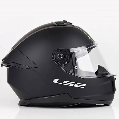 LS2 Stream 2 Mat Siyah Full Face Motosiklet Kask
