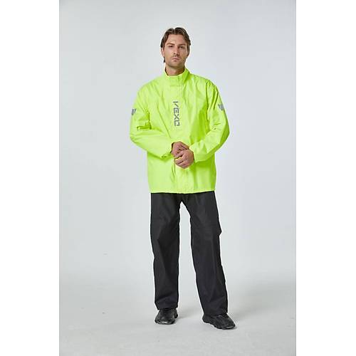 Vexo Hurrcane Motosiklet Yamurluu Takm Neon Sar