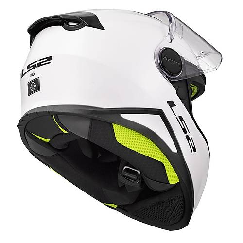 LS2 FF812 KID BEYAZ �OCUK KAPALI MOTOS�KLET KASKI