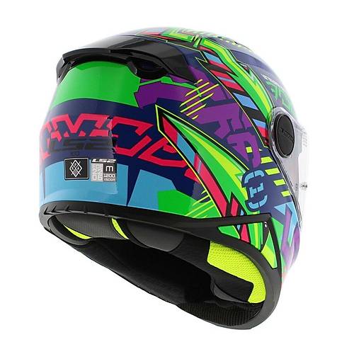 LS2 FF812 KID SVENT OCUK KAPALI MOTOSKLET KASKI