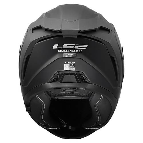 LS2 Challenger 2 Mat Siyah Kapal� Motosiklet Kask�