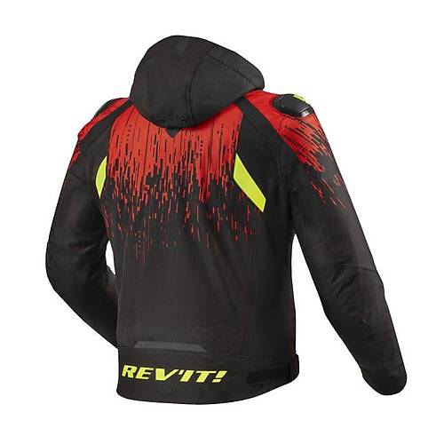Revt Quantum 2 H2O 4 Mevsim Motosiklet Montu Siyah - Krmz