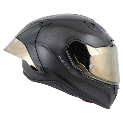Nexx X.R3R Zero Pro 2 Mat Karbon-Gold  Kapal� Motosiklet Kask�