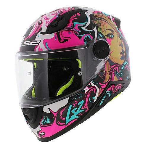 LS2 FF812 KID CYBERG OCUK KAPALI MOTOSKLET KASKI