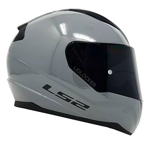 LS2 Rapd 2 Nardo Gri Fullface Motosiklet Kask Siyah Caml