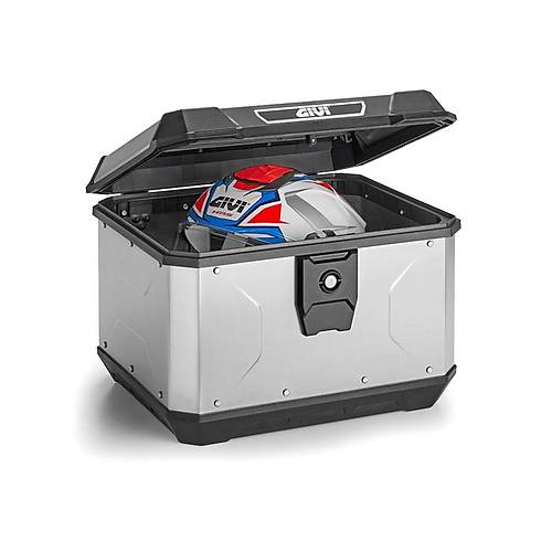 Givi Alp44A2 Alp�na Al�minyum Motosiklet Arka �anta Gri 44lt