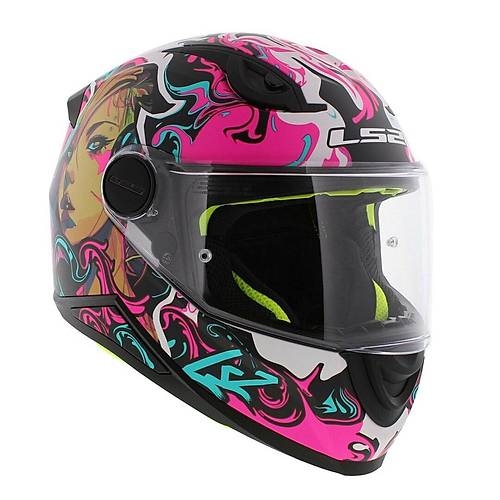 LS2 FF812 KID CYBERG OCUK KAPALI MOTOSKLET KASKI