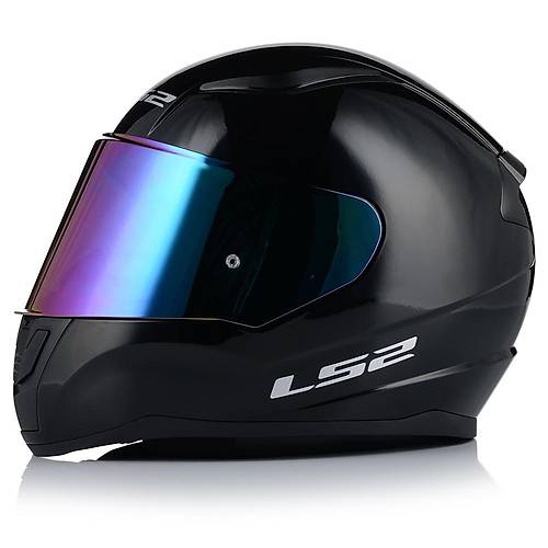 Ls2 Rapd 2 Parlak Siyah Fullface Motosiklet Kask Gkkua Caml