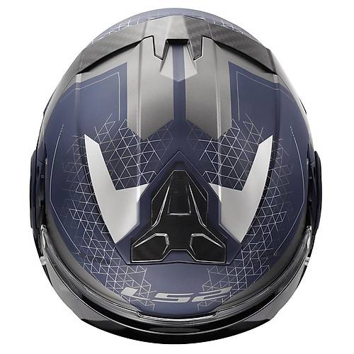 LS2 Advant 2 Astral Mat Mavi ene Alr Motosiklet Kask