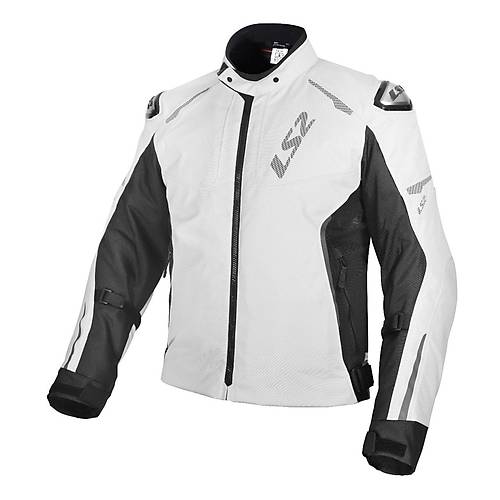 LS2 Zoom Gri-Siyah 4 Mevsim Motosiklet Montu