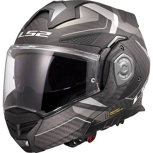 LS2 Advant X Karbon Horizon  Mat G�m��-Gri �ene A��l�r Motosiklet Kask�