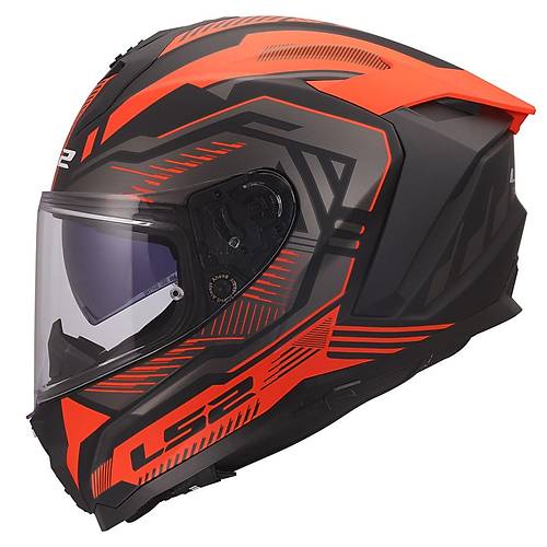 LS2 Challenger 2 Drav�x Mat K�rm�z� Kapal� Motosiklet Kask�
