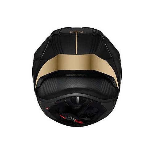 NEXX X.R3R GOLDEN EDITION KARBON MAT SYAH-SARI KASK