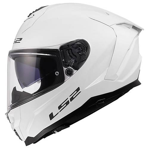 LS2 Challenger 2 Beyaz Kapal� Motosiklet Kask�