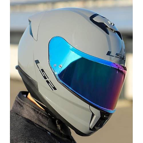 LS2 Stream 2 Nardo Gri Full Face Motosiklet Kask� G�kku�a�� Caml�