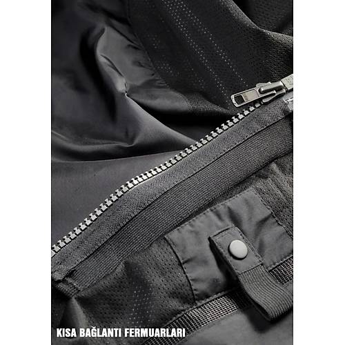 Revit Voltiac 3 H2O Gri-Siyah 4 Mevsim Motosiklet Montu