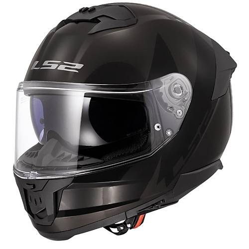 LS2 Stream 2 Thunderb�z Siyah Fullface Motosiklet Kask�