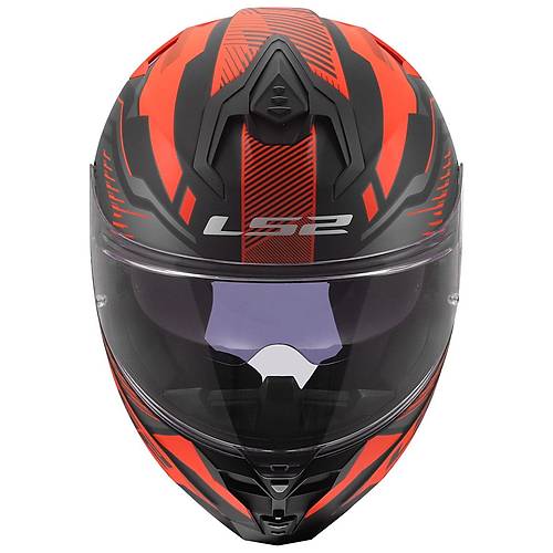 LS2 Challenger 2 Drav�x Mat K�rm�z� Kapal� Motosiklet Kask�