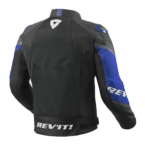 Revit  Fortuna A�r Siyah-Mavi Yazl�k Motosiklet Montu