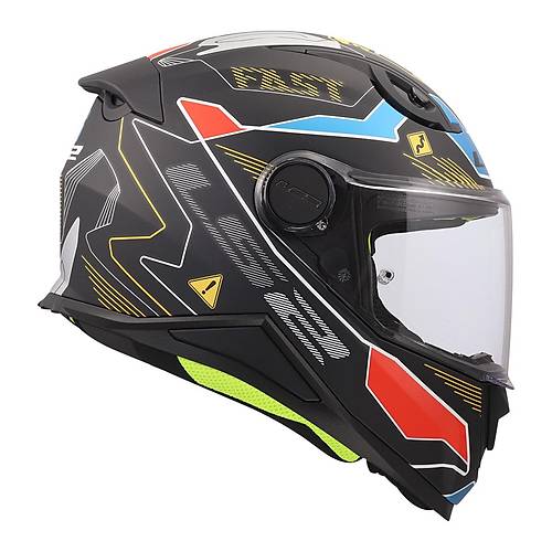 LS2 FF812 K�d Zero Gri-K�rm�z� �ocuk Kapal� Motosiklet Kask�