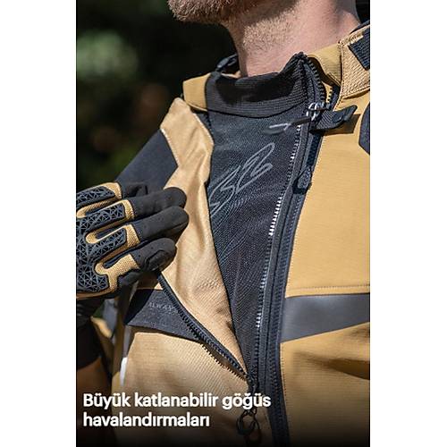 LS2 X-Master Kum-Siyah-Gri 4 Mevsim Motosiklet Montu