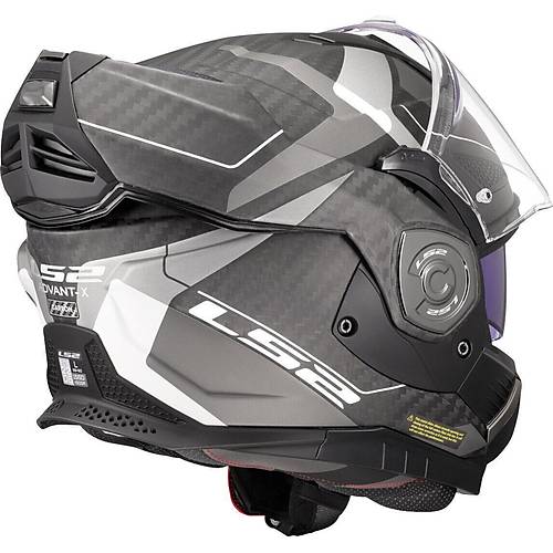 LS2 Advant X Karbon Horizon  Mat G�m��-Gri �ene A��l�r Motosiklet Kask�