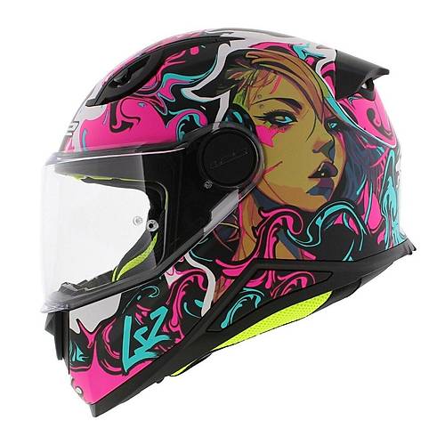 LS2 FF812 KID CYBERG OCUK KAPALI MOTOSKLET KASKI