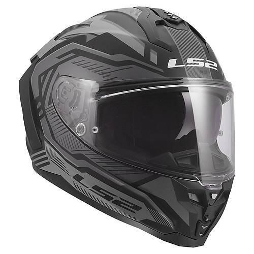 LS2 Challenger 2 Drav�x Mat Gri Kapal� Motosiklet Kask�