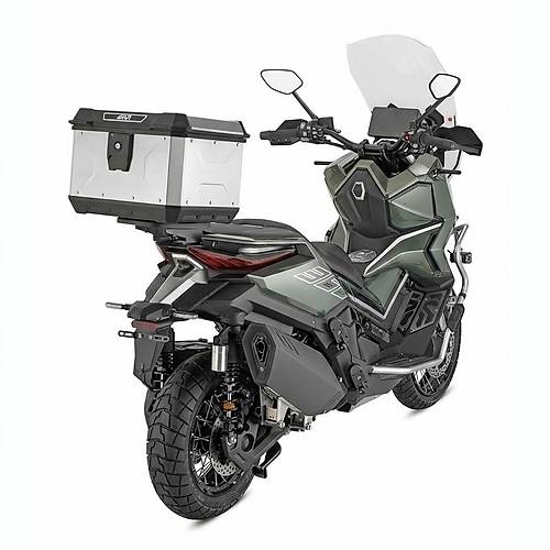 Givi Alp44A2 Alp�na Al�minyum Motosiklet Arka �anta Gri 44lt