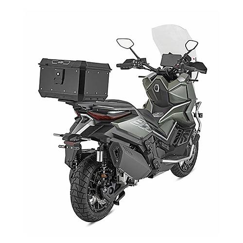 Kappa KMX400B Al�minyum Motosiklet Arka �anta Siyah 40LT