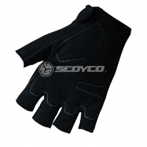 Scoyco MC12D Parmaksz Korumal Eldiven (Krmz-Siyah)