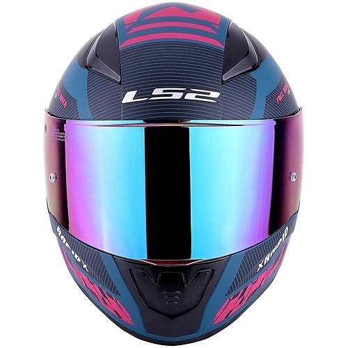 LS2 RAPID 2 XTREET MAT MAV-MOR KAPALI MOTOSKLET KASKI GKKUAI CAMLI
