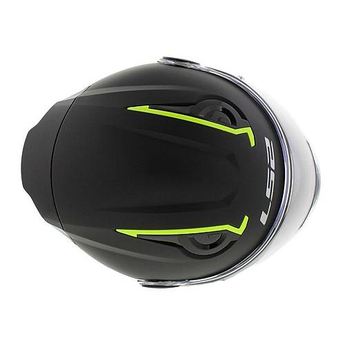 LS2 FF812 KID MAT SYAH OCUK KAPALI MOTOSKLET KASKI