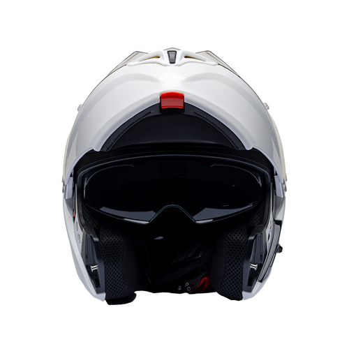 Nukro 938-SV Beyaz �enea��l�r Motosiklet Kask�