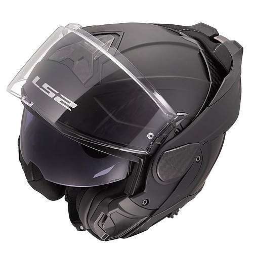 LS2 Advant 2 Mat Siyah �ene A��l�r Motosiklet Kask�