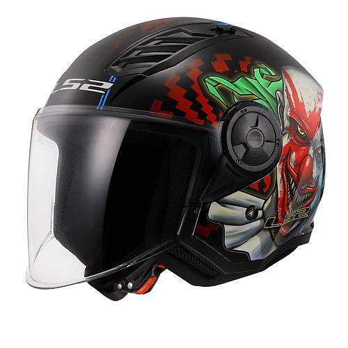 LS2 Airflow 2 Happy Dreams Ak Motosiklet Kask