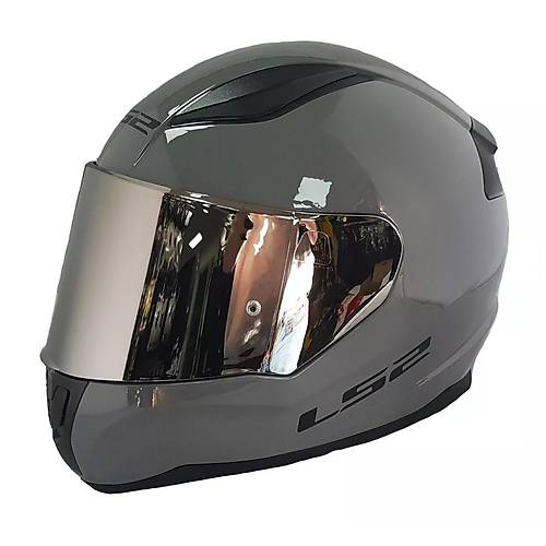 LS2 Rapd 2 Nardo Gri Fullface Motosiklet Kask Gri Caml
