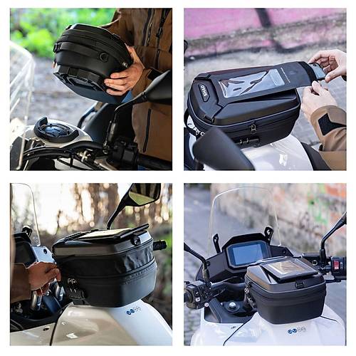 Shad E09CLP PRO Genileyebilir Model Click Sistem Depo st anta (5-8 Litre)