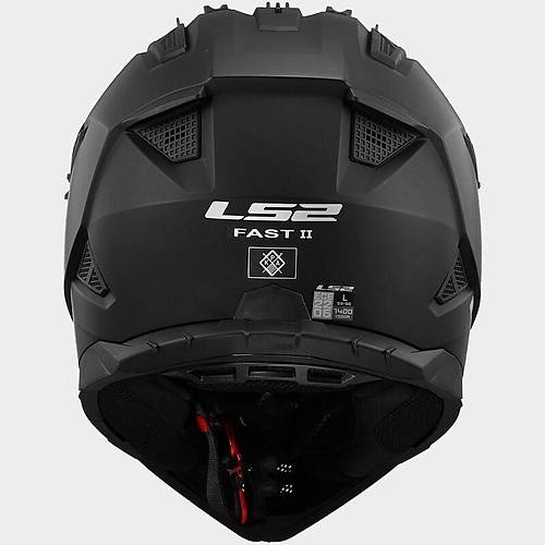 LS2 Fast 2 Kross Kask (Mat Siyah)