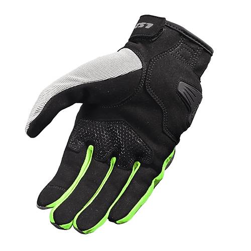 LS2 Dart 2 Evo Gri-Neon Sar� Yazl�k Motosiklet Eldiveni